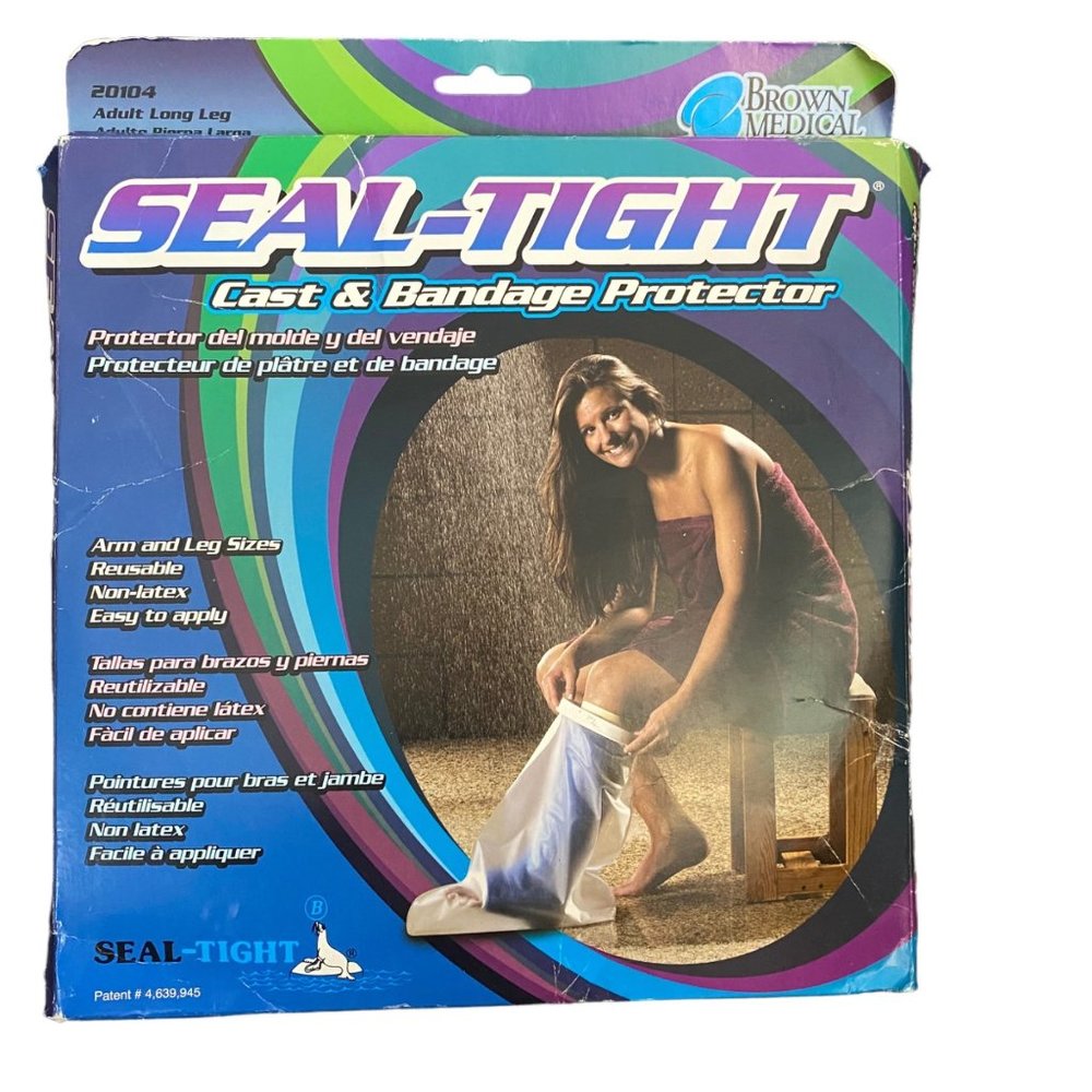 Brown Medical Industries Seal-Tight Cast Bandage Protector Adult Long Leg 20104